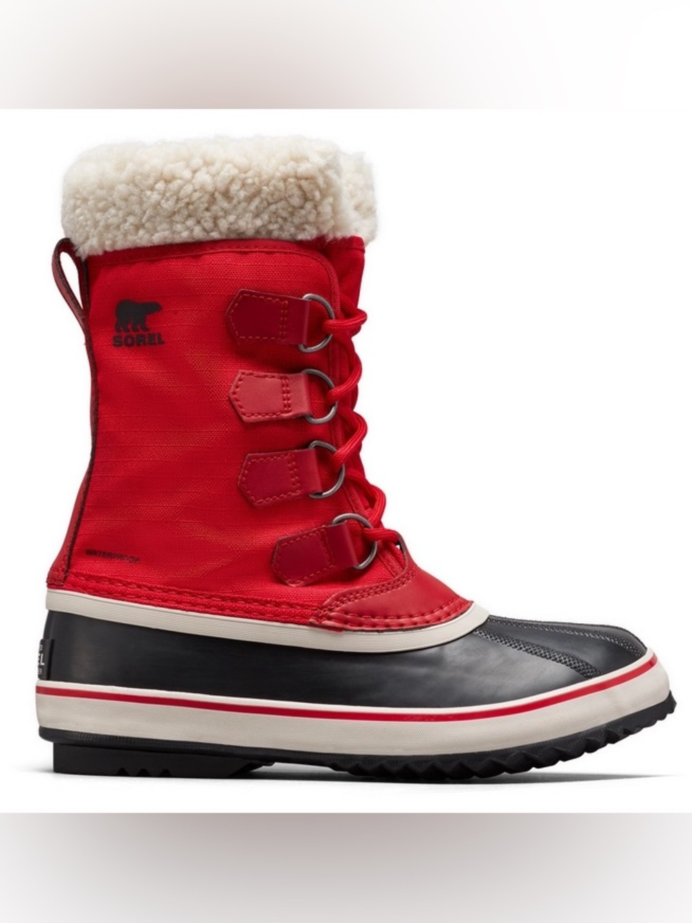 Sorel Women's Winter Carnival Mountain Red Size 9.5